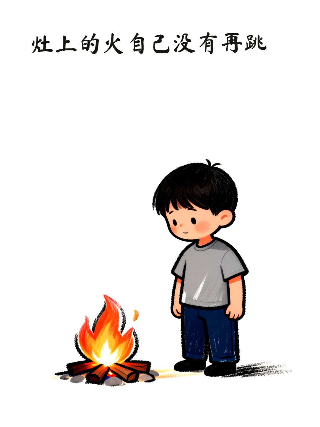 火慢下来