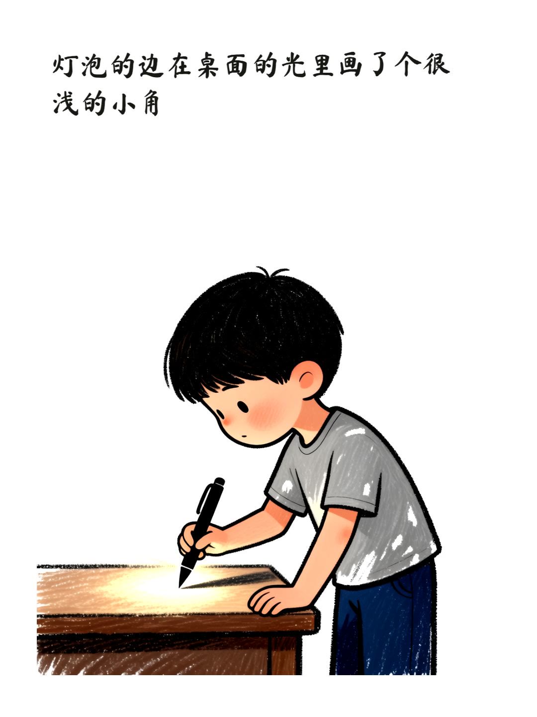灯的尾