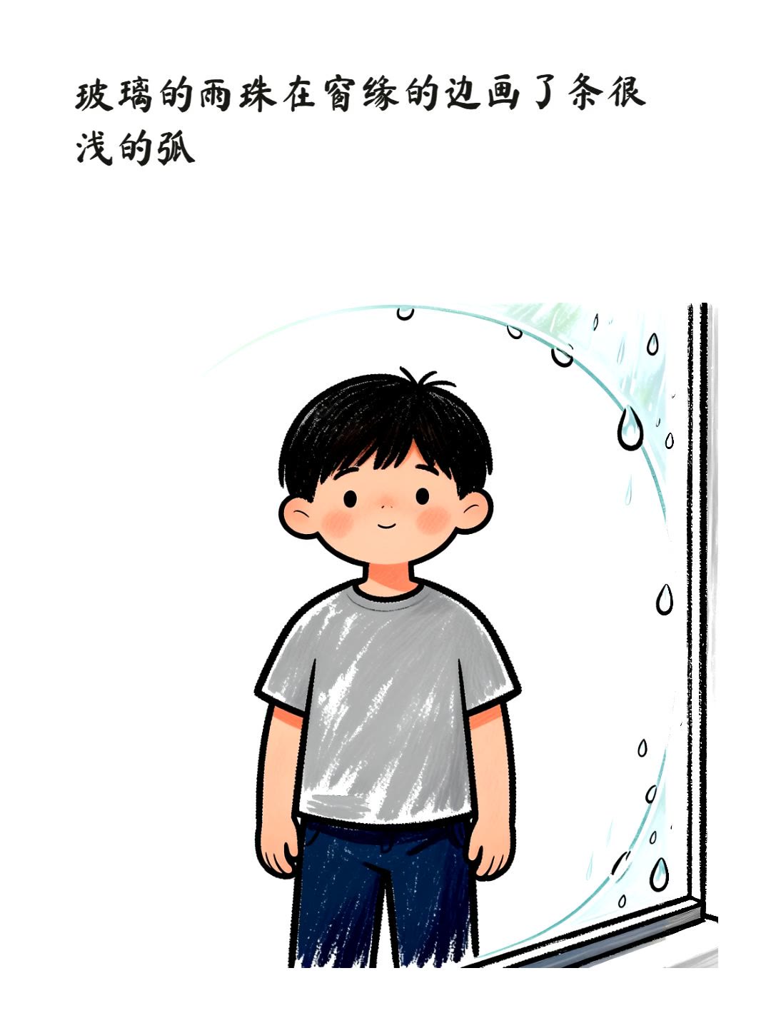 雨的尾