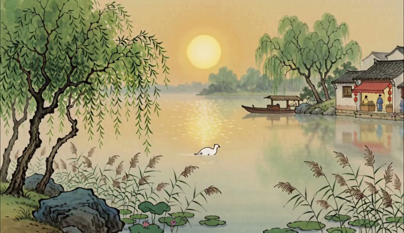 河晨雾 · 金光过水15s(无声)
