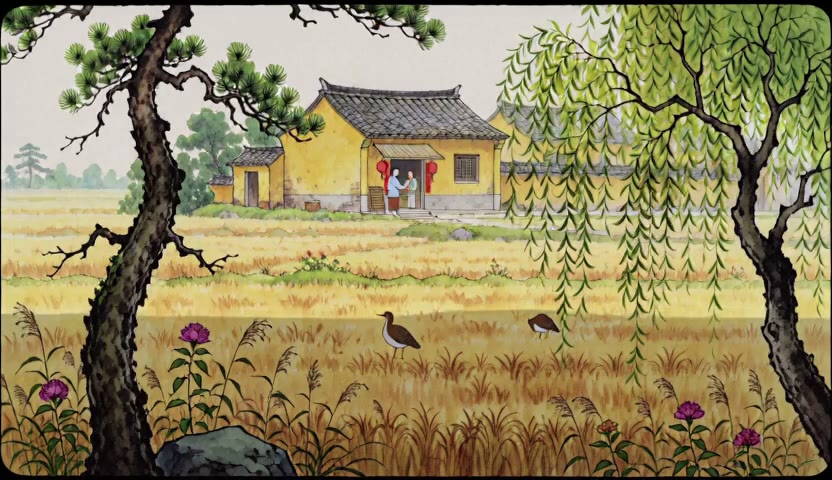 秋野偶鸟 · 金线过稻15s（无声）