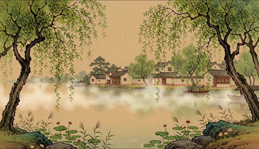 春雾江线 · 水光缓荡15s（无声）