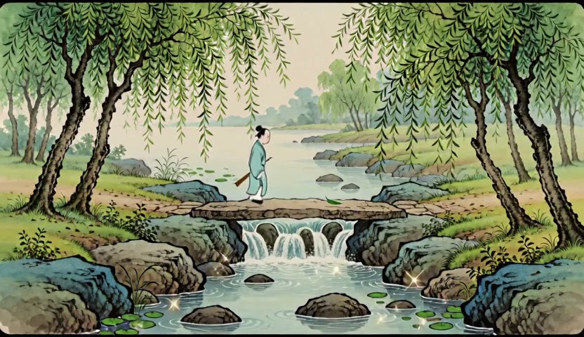青溪石渡 · 一叶过流15s（无声）