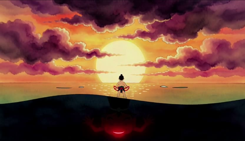 白闪收束 · 黄金海面15s（无声）