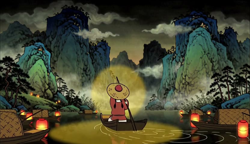 雾夜孤舟 · 纸灯一点金15s（无声）