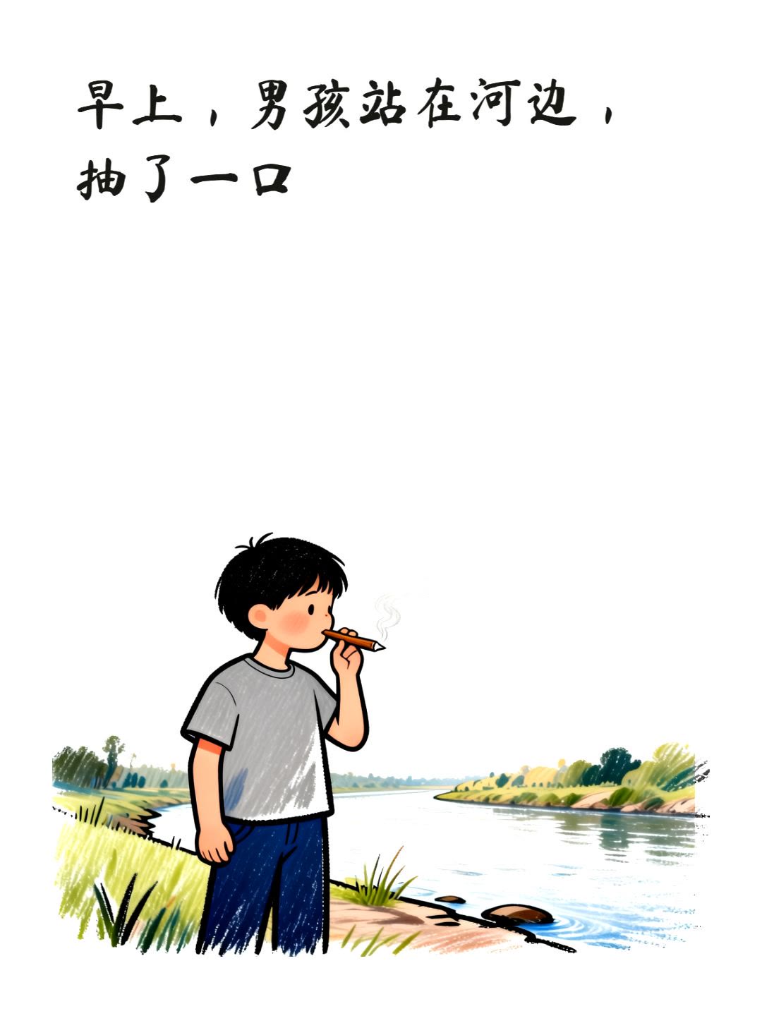 抽烟