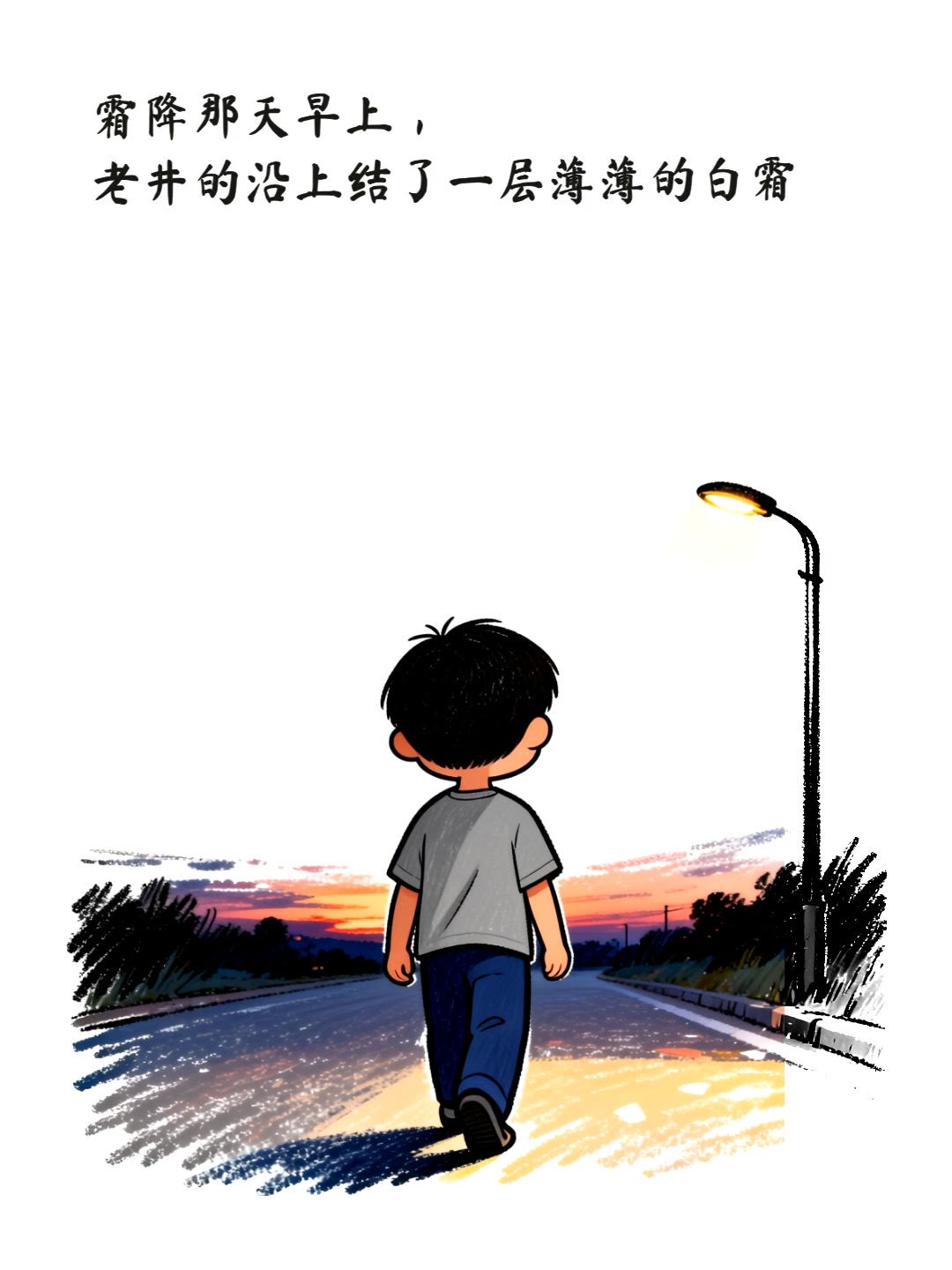 霜降的早