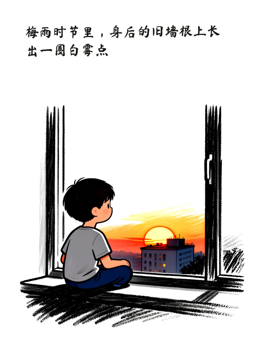 梅雨的墙