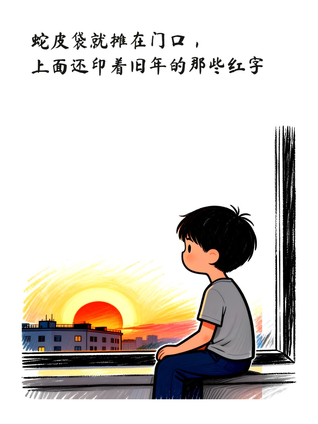 蛇皮袋的旧年