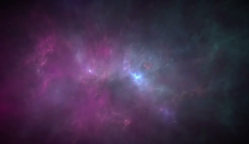 星云慢移·蓝雾成涡30s（无声）
