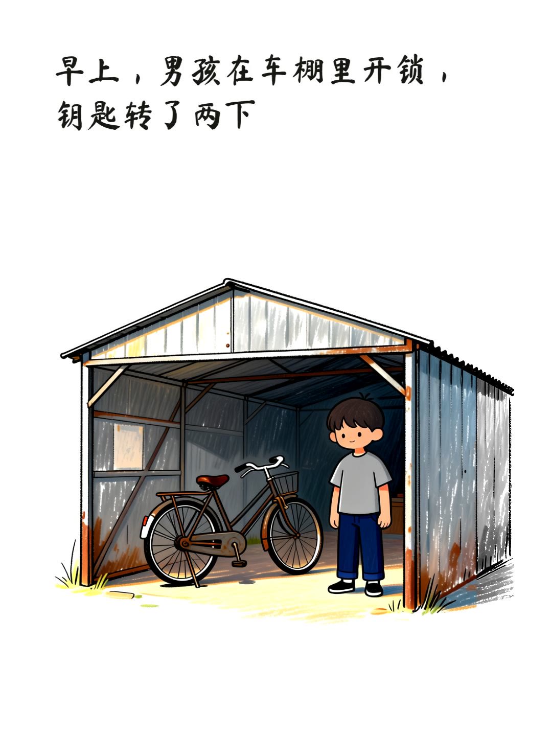 蝉鸣的午后