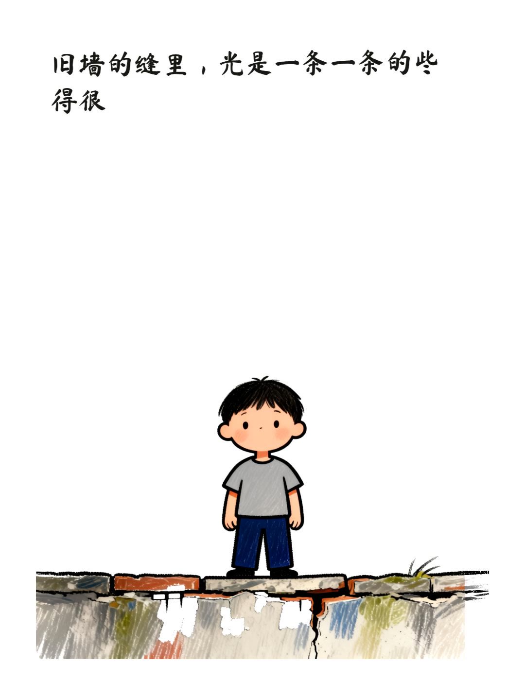 墙缝的光