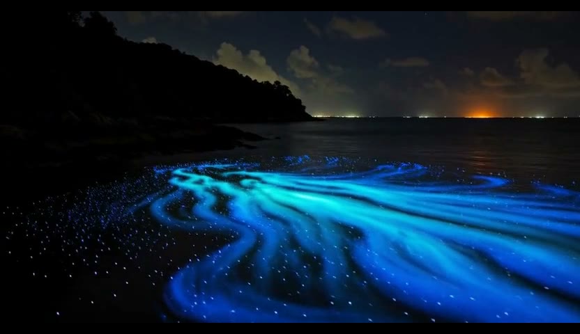 浮游藻花·绿海浮起5s(无声)