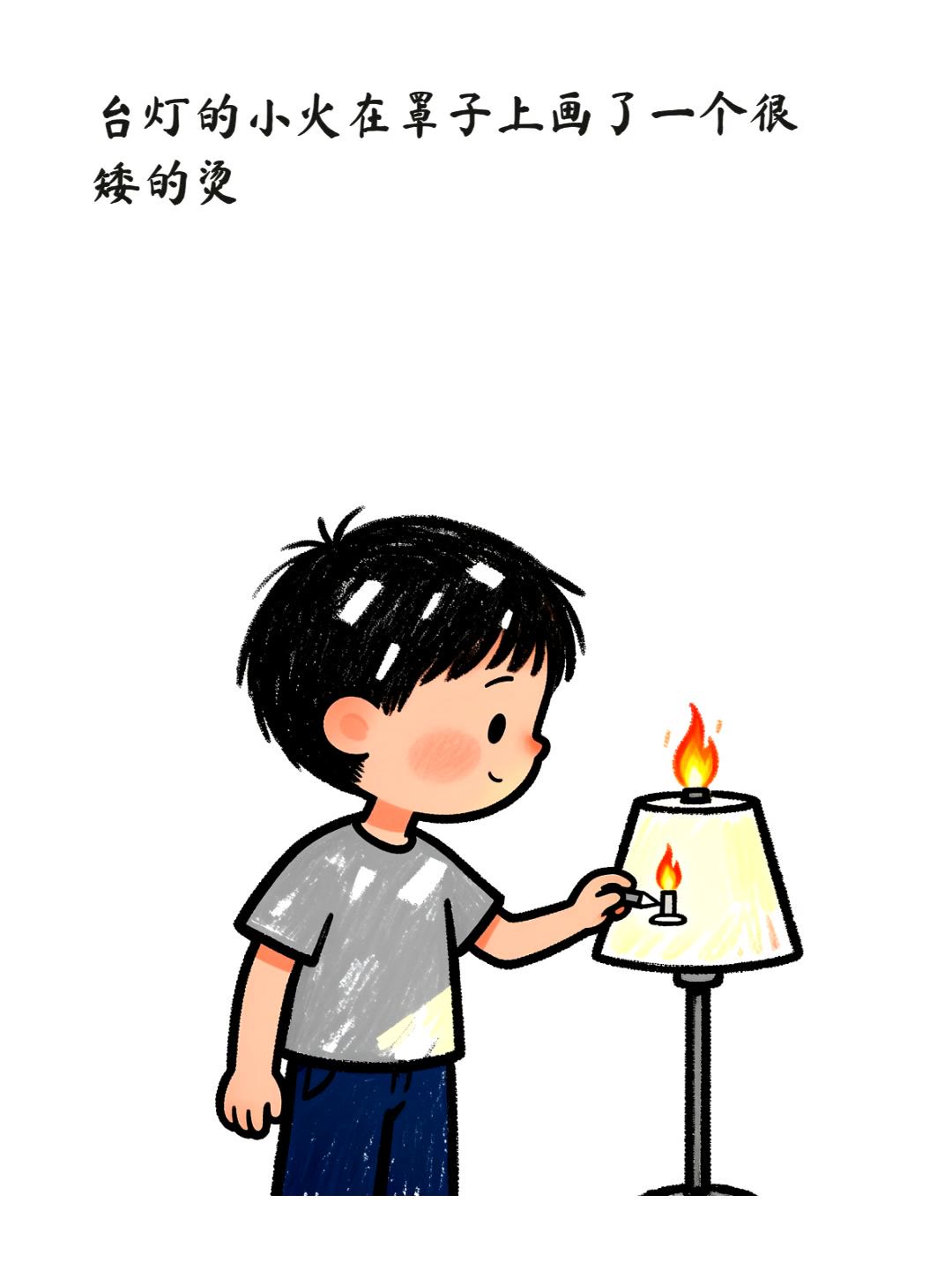 台灯的小火