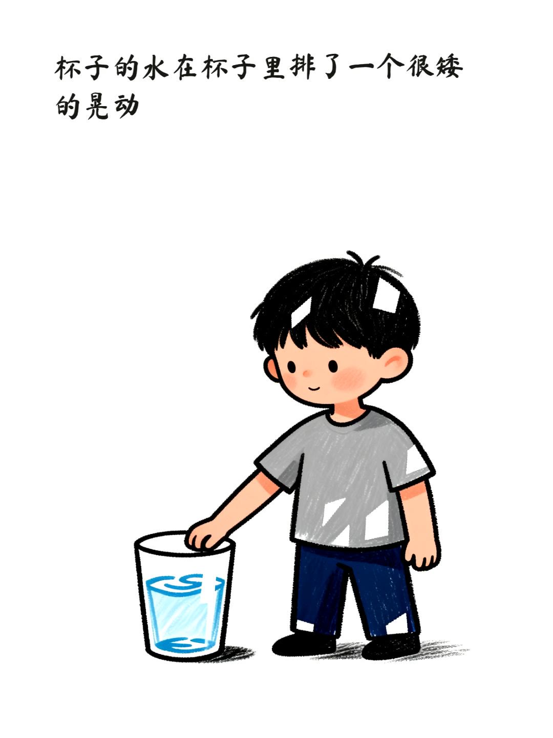 杯子的水