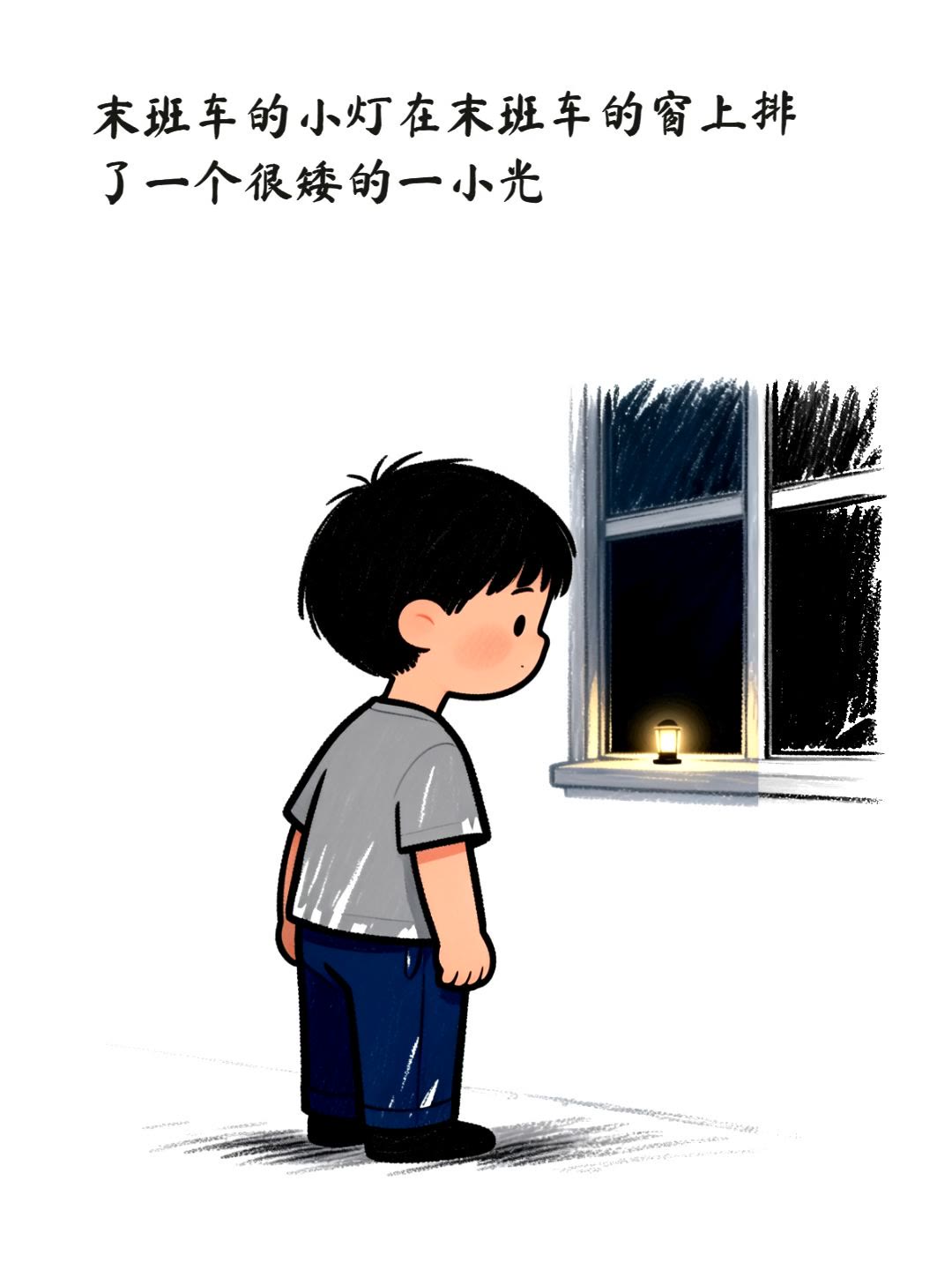 末班车的小灯