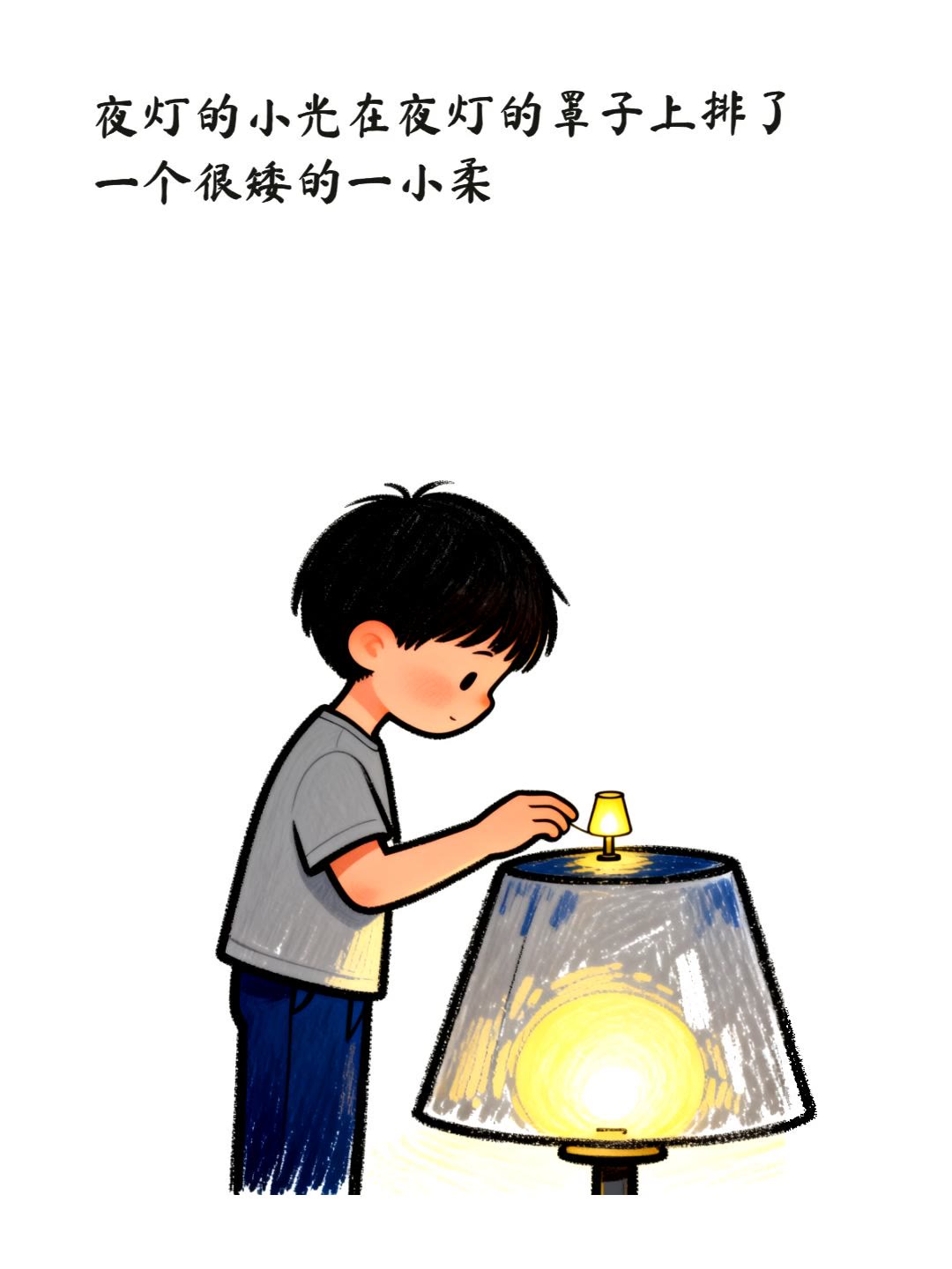夜灯的小光