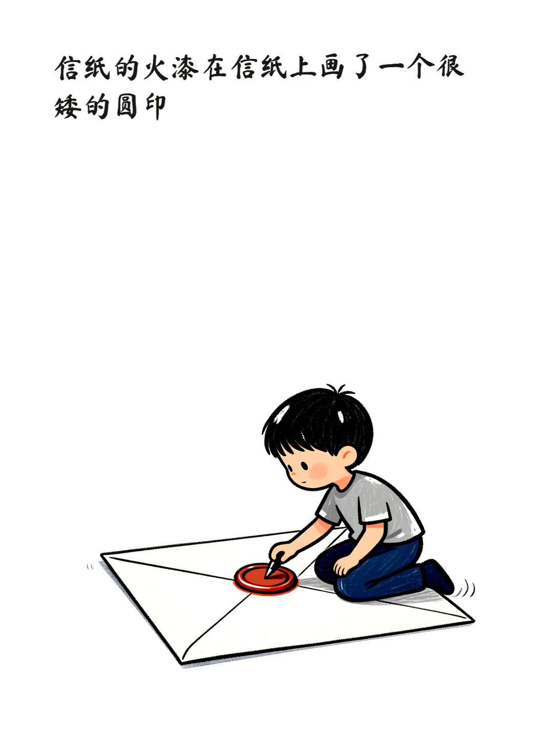 信纸的火漆