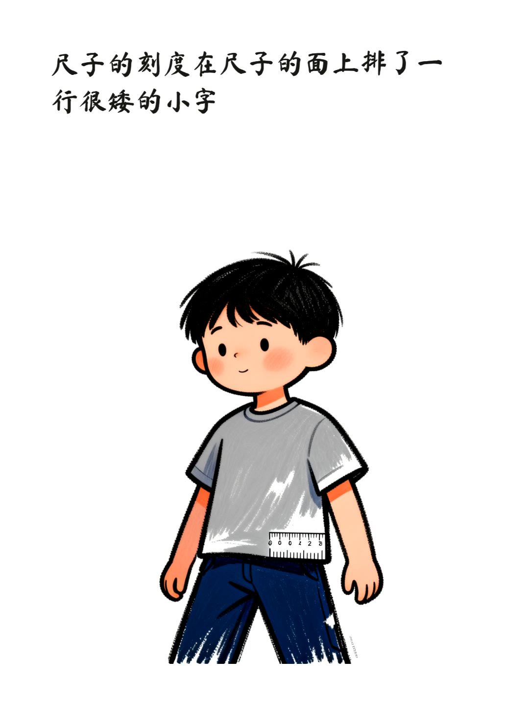 尺子的刻度