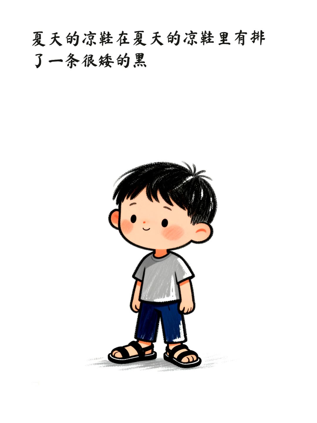 夏天的凉鞋