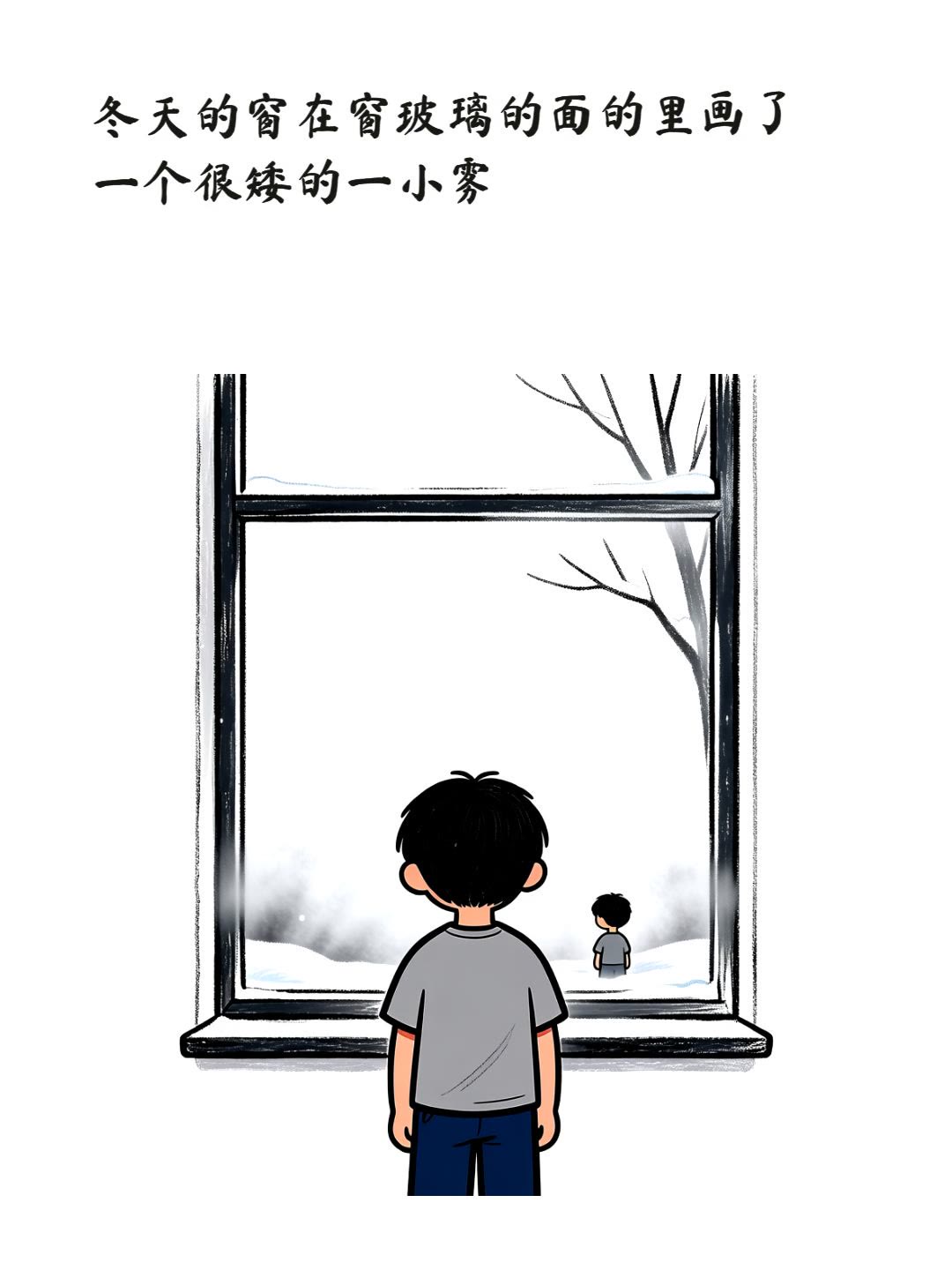 冬天的窗