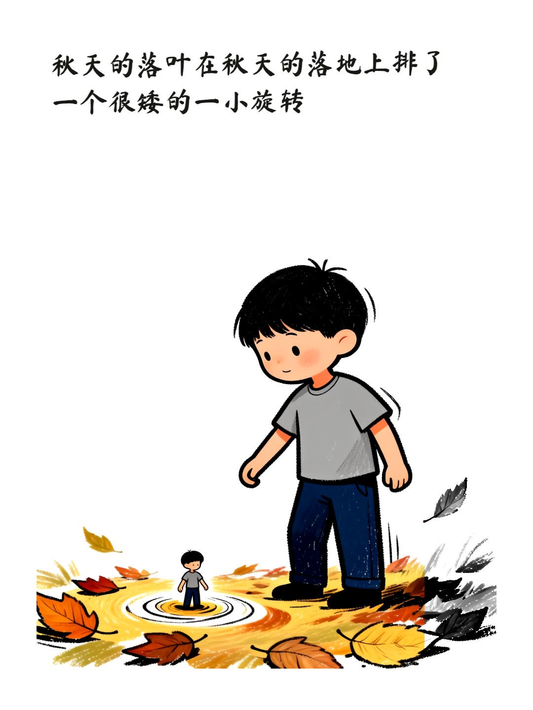 秋天的落叶